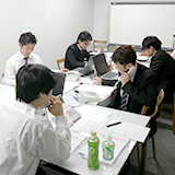 新人研修の一日イメージ01
